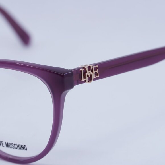 New Moschino MOL521/SAM 00T700 Eyeglasses - Shiny Violet Frame- Lowest price! main image 4